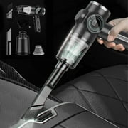 Big Deals Car Vacuum Cleaner Portable Cordless Handheld Vacuum With 4Kpa120W High Power Wet/Dry Use Vacuum Cleaner Rechargeable Easy To Clean Car Sofa Keyboard Drawer Vacuum Cleaners For Home